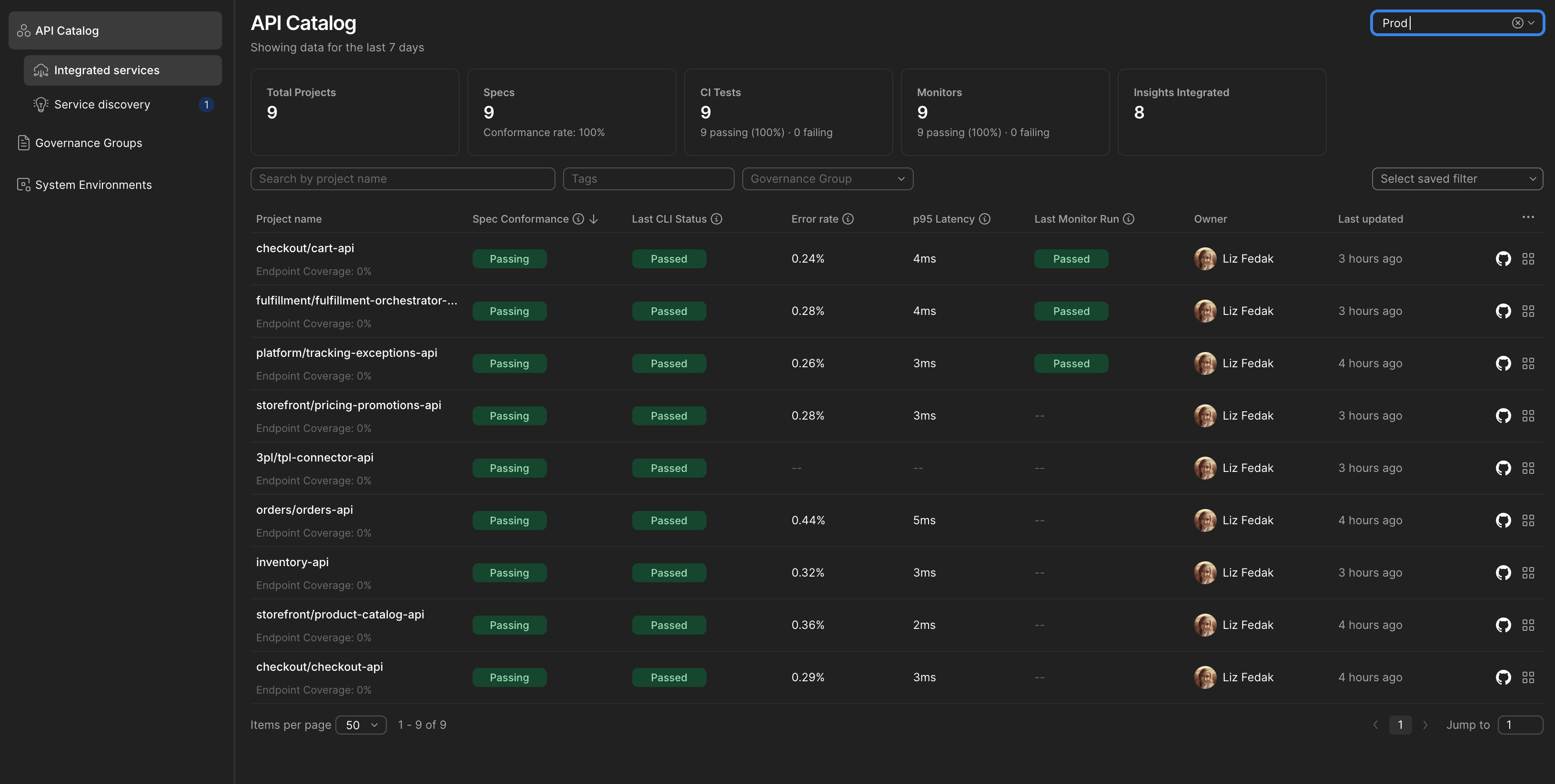 Brightbox — Enterprise API Platform Demo Environment (Postman)